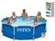 Intex Басейн каркасний 28202 NP (1) фільтр-насос /мережа 220-240 В/ 530гал/год, /6 + років /56999/ 305*76 см