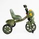 Триколісний велосипед з кошиком та українським озвученням BS-50570 "Best Trike" колеса EVA, сталева рама