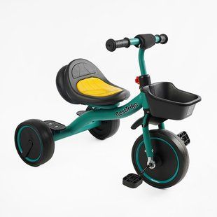 Велосипед трёхколёсный с музыкальной колонкой (BS-47603) "Best Trike" колёса EVA переднее 10", заднее 8", укр. озвучка, свет.