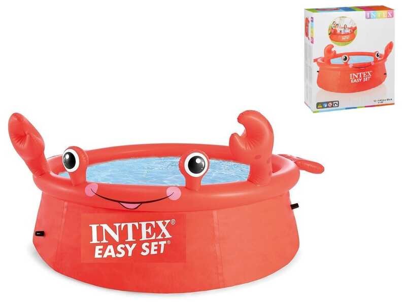 Бассейн надувной Intex Crab Easy Set (26100 NP)