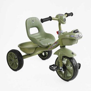 Детский 3-х колесный велосипед (BS-60417) Best Trike колеса EVA переднее 10&rdquo;, заднее 8&rdquo;, стальная рама, украинское озвучивание