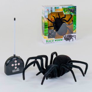 Павук на радіокеруванні Чорна Вдова з очима що світяться (779) на батарейках