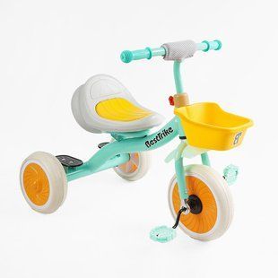 Велосипед трёхколёсный с музыкальной колонкой (BS-49151) "Best Trike" колёса EVA переднее 10", заднее 8", укр. озвучка, свет.