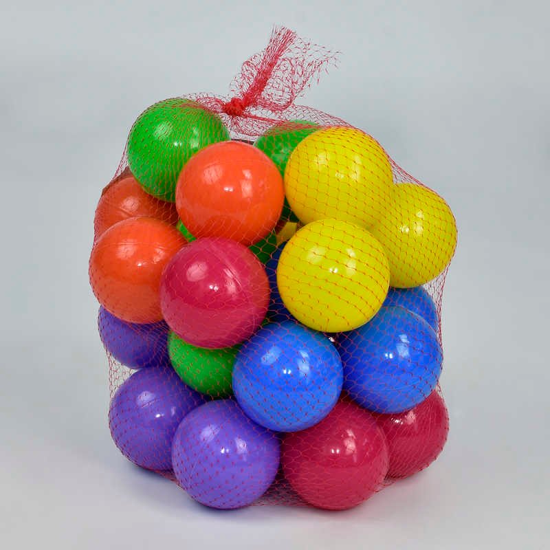 Кульки "80 мм м'які" 30 шт. 09122 (10) "M-Toys"