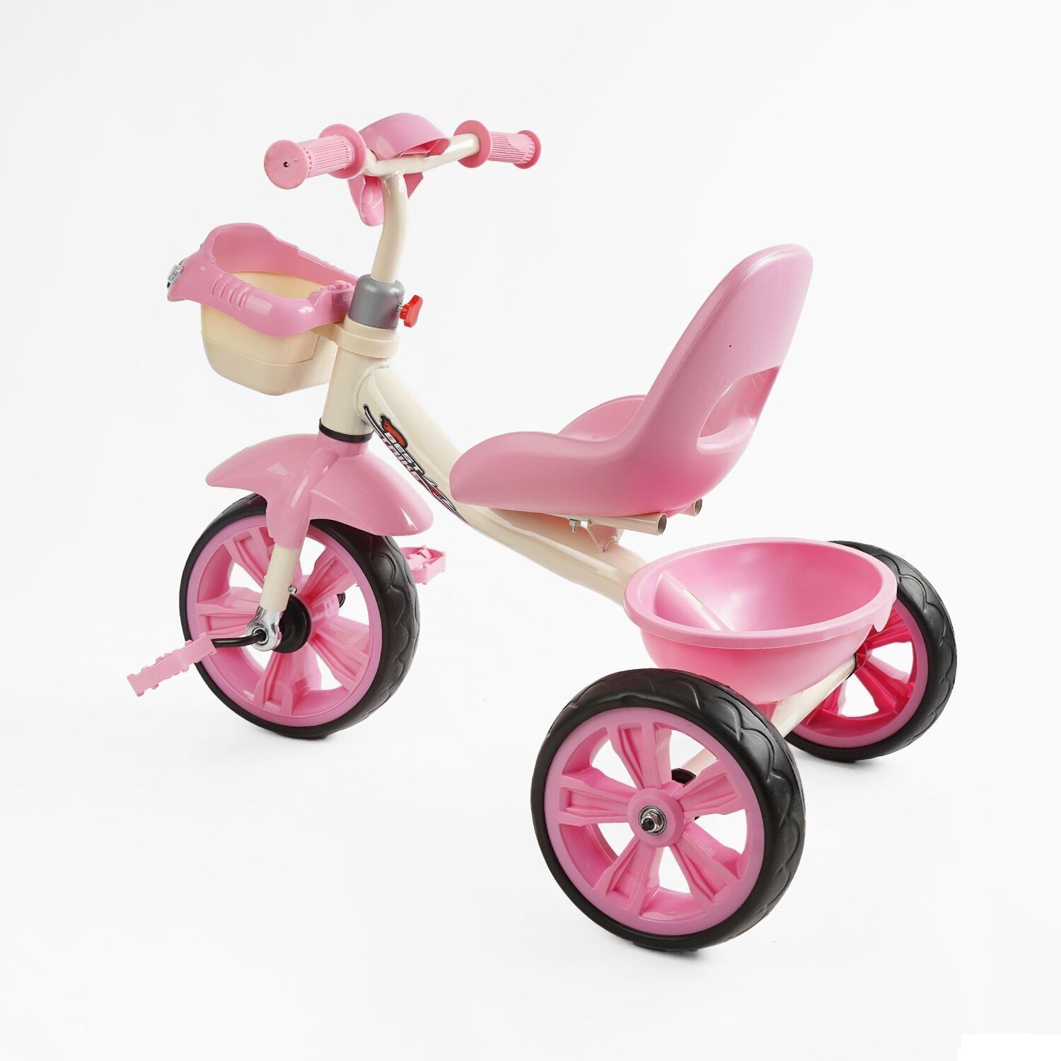 Детский велосипед (BS-60725) Best Trike колеса EVA переднее 10&rdquo;, заднее 8&rdquo;, стальная рама, украинская озвучка