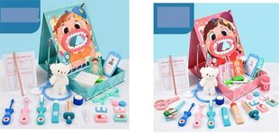 Дитячий набір стоматолога (C 60406) 2 види, 50 елементів, пацієнт, магнітні зуби, аксесуари