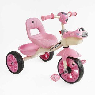 Детский велосипед (BS-60725) Best Trike колеса EVA переднее 10&rdquo;, заднее 8&rdquo;, стальная рама, украинская озвучка