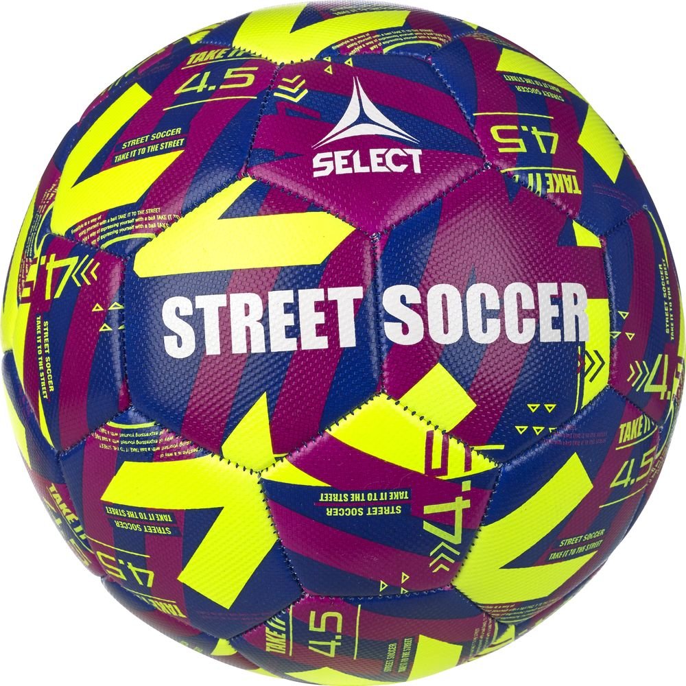 М'яч футбольний SELECT Street Soccer v23 (106) жовтий, 4,5