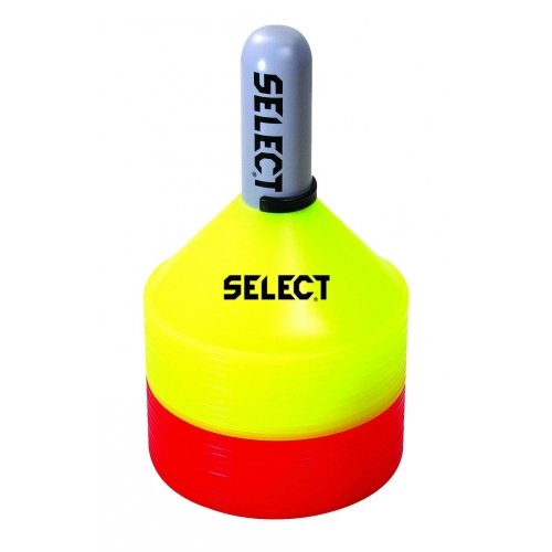 Набор маркеров SELECT Marker set (12 yellow, 12 red and plastic holder) (231) жовт/черв, 7 см