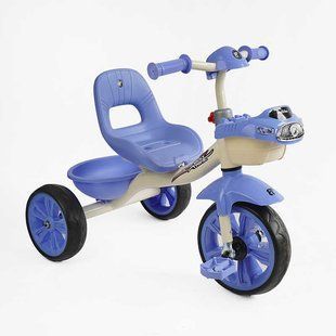 Трехколесный велосипед (BS-60811) Best Trike колеса EVA переднее 10&rdquo;, заднее 8&rdquo;, стальная рама, украинская озвучка