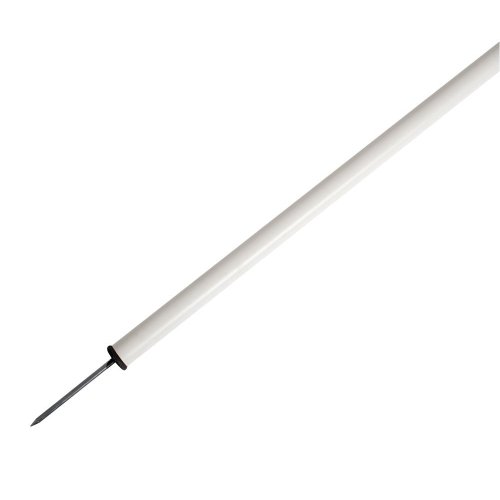 Кутовий флагшток з металевим наконечником SELECT Corner pole with metal tip (011) сірий