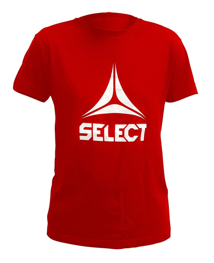 Футболка SELECT T-Shirt Basic with big Select logo (278) червон, L
