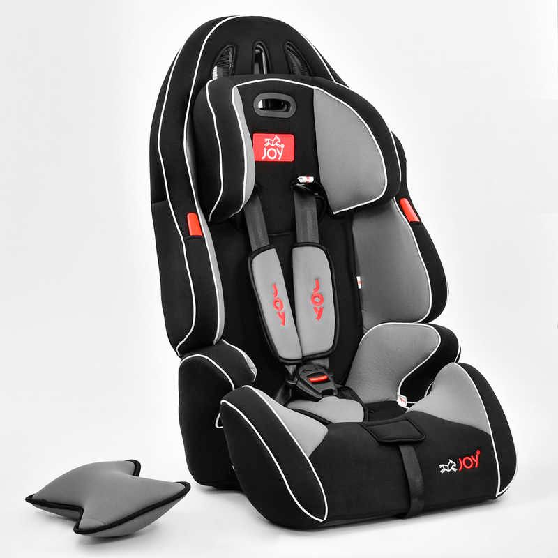Автомобільне крісло універсальне G 1309 Колір чорно сірий 9-36 кг, з бустером, Joy