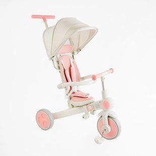 Велосипед трехколесный трансформер с родительской ручкой Best Trike (BS-12-303) материал рамы нейлон, колеса EVA