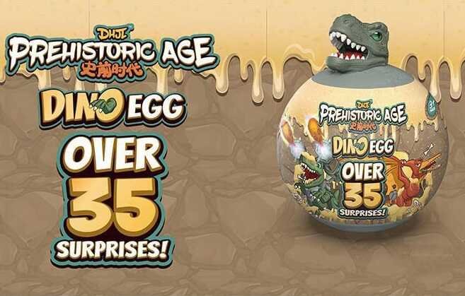 Яйцо динозавра сюрприз SD-001