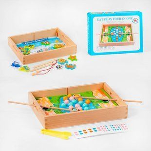 Логическая игра 2в1, магнитная рыбалка, сортер, С 57642