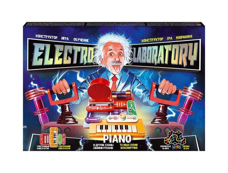 Электронный конструктор "Electro Laboratory. Piano" Elab-01-02 (5) "Danko Toys"