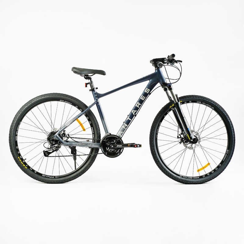 Велосипед Спортивный Corso «ANTARES» 29" дюймов AR-29250 (1) рама алюминиевая 19", оборудование Shimano 24 скорости, собран на 75