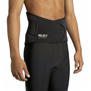Пояс SELECT 6411 Back Support with splints (010) чорний, S