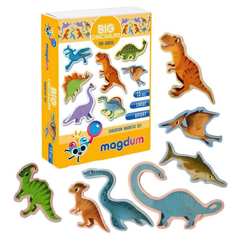 Magnetic ML4031-06 EN set "Big dinosaurs" (70) "Magdum"