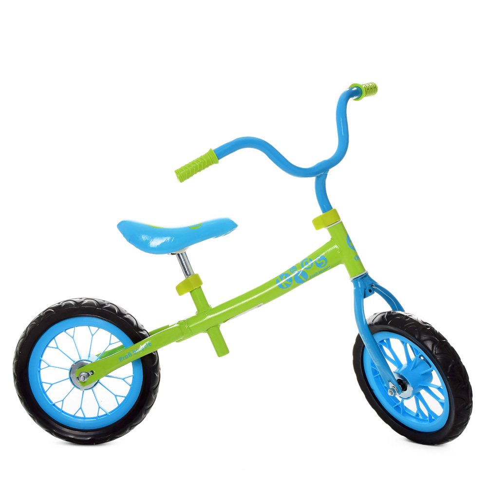 Біговел дитячий з колесами 12" (М 3255-4) рама алюміній, колеса EVA