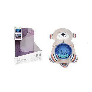Ночник FM 666-60 (24) &ldquo;Выдра&rdquo;, звуки, музыка, проектор, подсветка, регулировка громкости, на батарейках, съемный музыкальный блок, в коробке