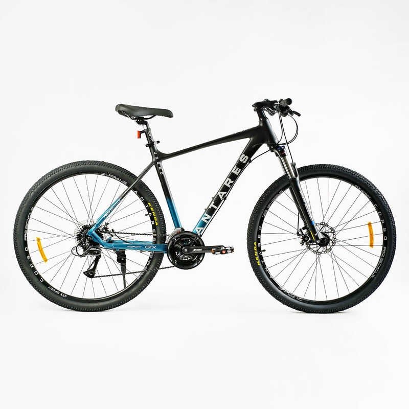 Велосипед Спортивный Corso «ANTARES» 29" дюймов AR-29940 (1) рама алюминиевая 21", оборудование Shimano 24 скорости, собран на 75