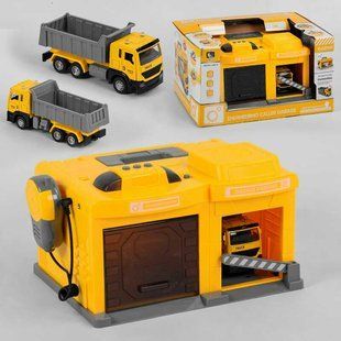 Гараж Спецтехника со светом и звуком (CLM - 553) рация