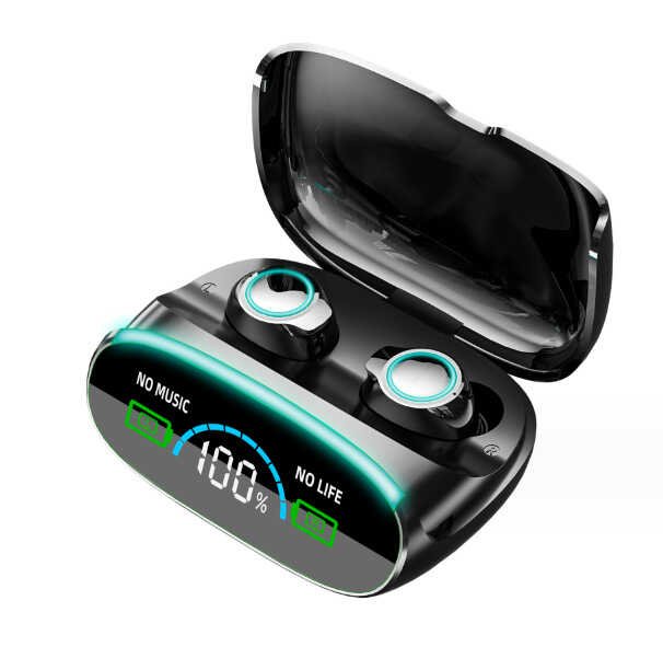 Навушники C 64816 (100) TWH, зарядний кейс, сенсорний контроль, змінні амбушюри, USB, Bluetooth 5.2, у коробці