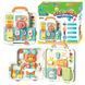 Бизиборд 34918 (16) "WToys" ОСВУЧЕНИЕ УКРАИНСКИМ ЯЗЫКОМ, 3 сказки, 3 песни, звуки, подсветка, стишки, пальчиковые игры, замочки, в коробке