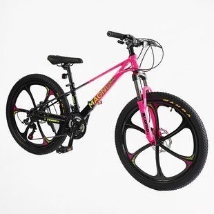 Велоcипед Спортивний Corso &laquo;MAGNUM&raquo; 24" дюймів (MN-24759) рама магнієва 11&rsquo;&rsquo;, обладнання Shimano 21 швидкість