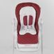 Стільчик для годування Toti (W-22019) м'який PU, м'який вкладиш, 4 колеса, знімний столик