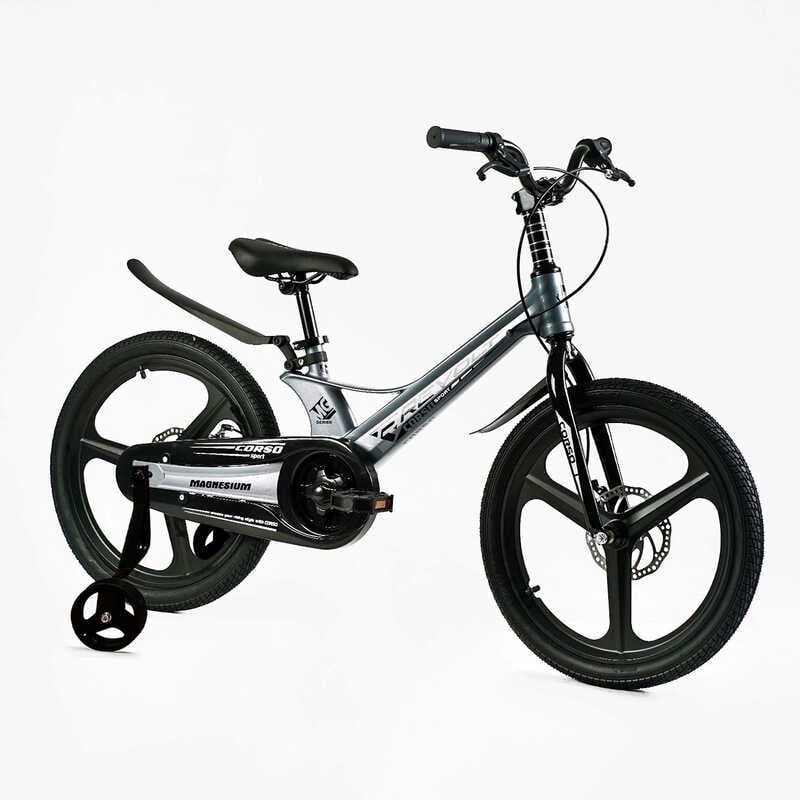 Велосипед 20" дюймов 2-х колесный Corso «REVOLT» MG-20362 (1) МАГНИЕВА РАМА, ЛИТЫЕ ДИСКИ, ДИСКОВЫЕ тормоза, собран на 75.