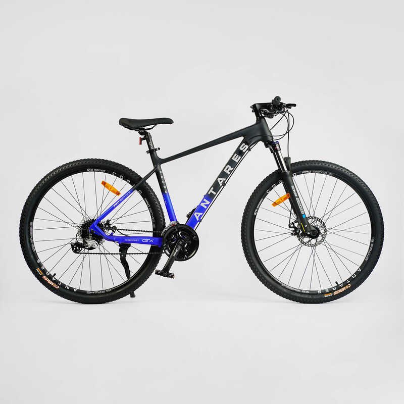 Велосипед Спортивный Corso "Antares" 29" AR-29103 (1) рама алюминиевая 19", оборудование Shimano Altus, вилка Suntour, 24 скоростей, собран на 75