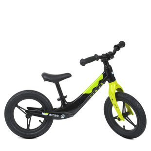 Велобег с надувными колесами 12" PROFI KIDS (LMG1255-2) рама магниевая