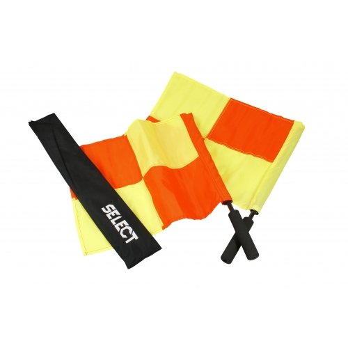 Прапорці арбітра-професіонала SELECT Lineman's flag professional (213) червон/жовтий