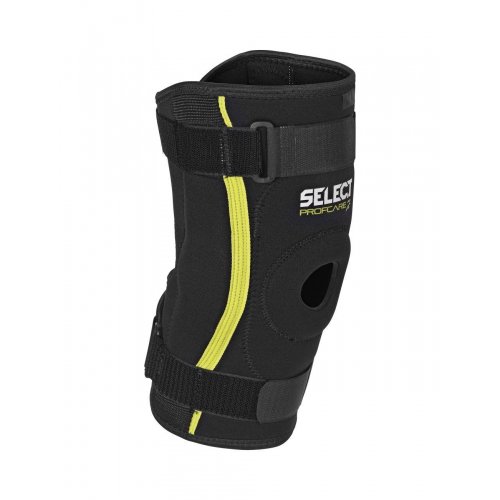 Наколенник SELECT 6204 Knee support with side splints (010) черный, M/L, M/L