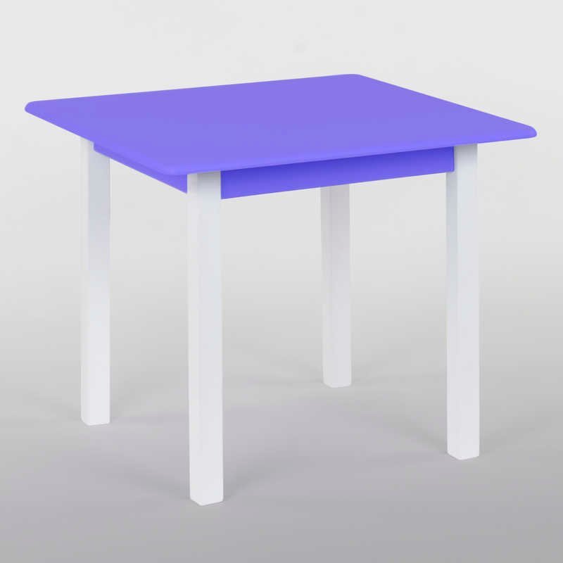 Столик 60*60 цвет фиолетовый (1) высота 52 см "Игруша"