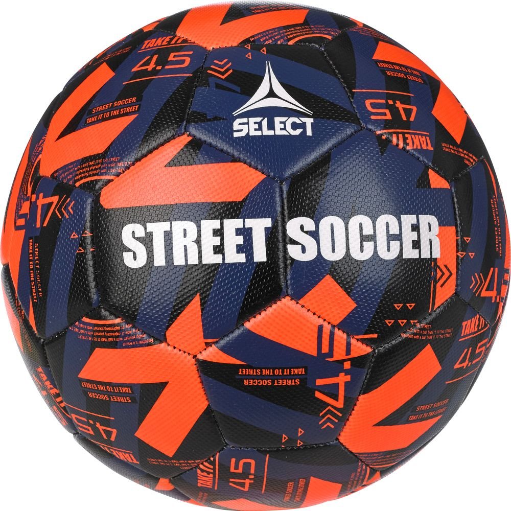 М'яч футбольний SELECT Street Soccer v23 (113) помаранчевий, 4,5
