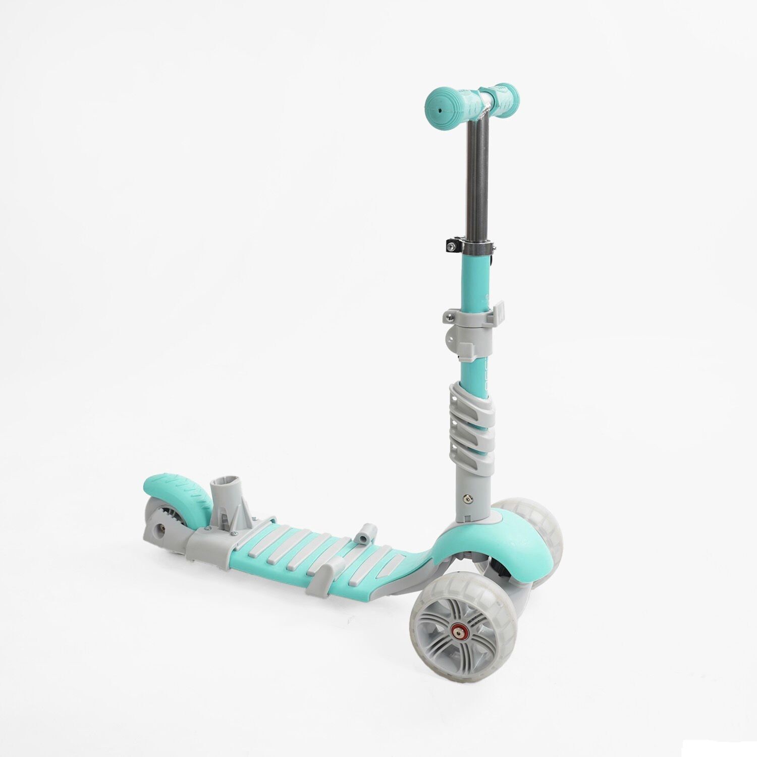 Самокат біговел з захисним бампером (5в1 P-67303) Best Scooter, колеса зі світлом