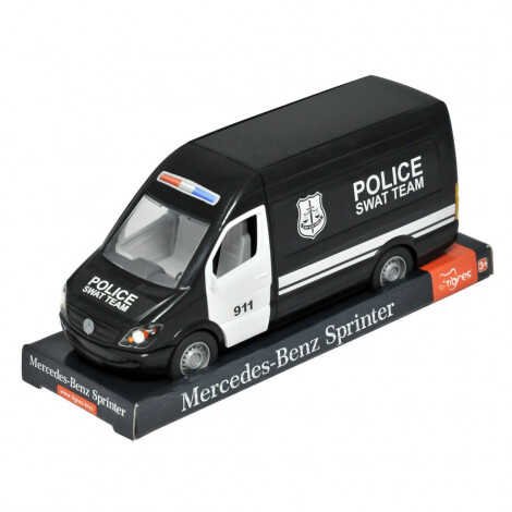 Машина "Mercedes-Benz Sprinter" 39721 (6) "Tigres", "Поліція", відчиняються двері кабіни та кузова, в коробці