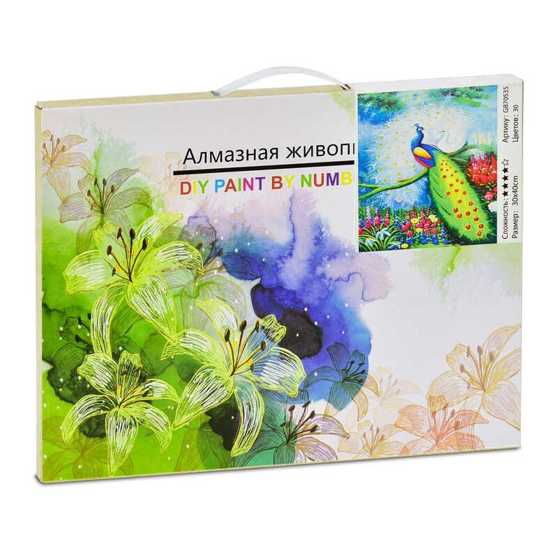 Алмазная мозаика GB 70535 (30) 30х40см, 30 цветов, в коробке