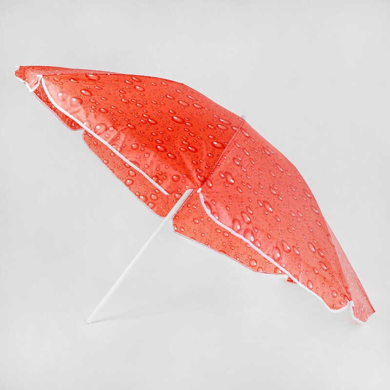 Зонт пляжный С 36390 (30) 4 цвета, d=150см, длина 180см