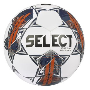 Футзальний м'яч SELECT Futsal Master FIFA Basic v22 (358) біло/помаранч, grain