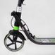 Самокат двоколісний з ручним гальмом та амортизаторами "Best Scooter" (L-22066) фара, колеса PU 200мм