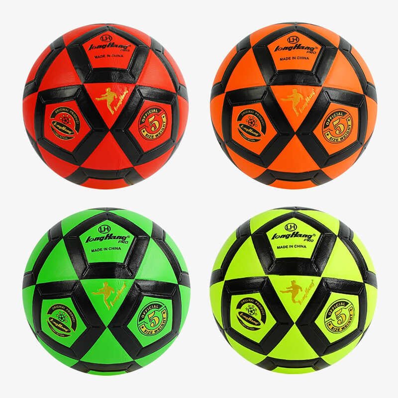 Мяч футбольный С 64668 (50) 4 цвета, бесшовный, TPE, размер №5, ВЫДАЕТСЯ ТОЛЬКО МИКС ВИДОВ