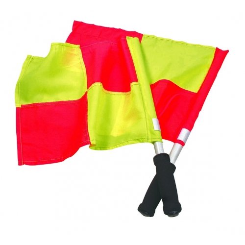 Прапорці арбітра SELECT Lineman's flag amateur (213) червон/жовтий