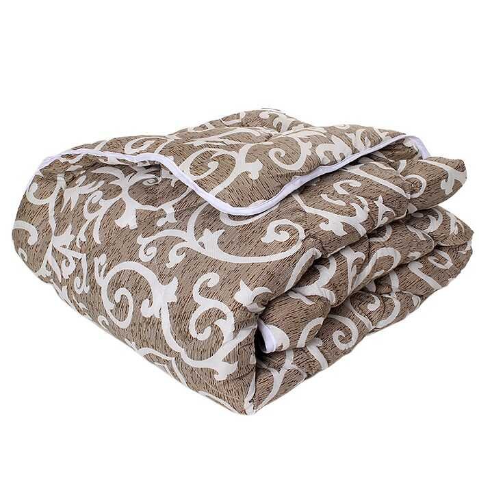Одеяло "Фьюжн" 2020076 1,5 полиэстер, силиконизированное волокно 145х210 см., цветное (1) "Homefort"