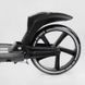 Самокат двухколесный "Best Scooter" L-36375 ФАРА, колеса PU 200мм, 2 амортизатора, зажим руля, ручной тормоз