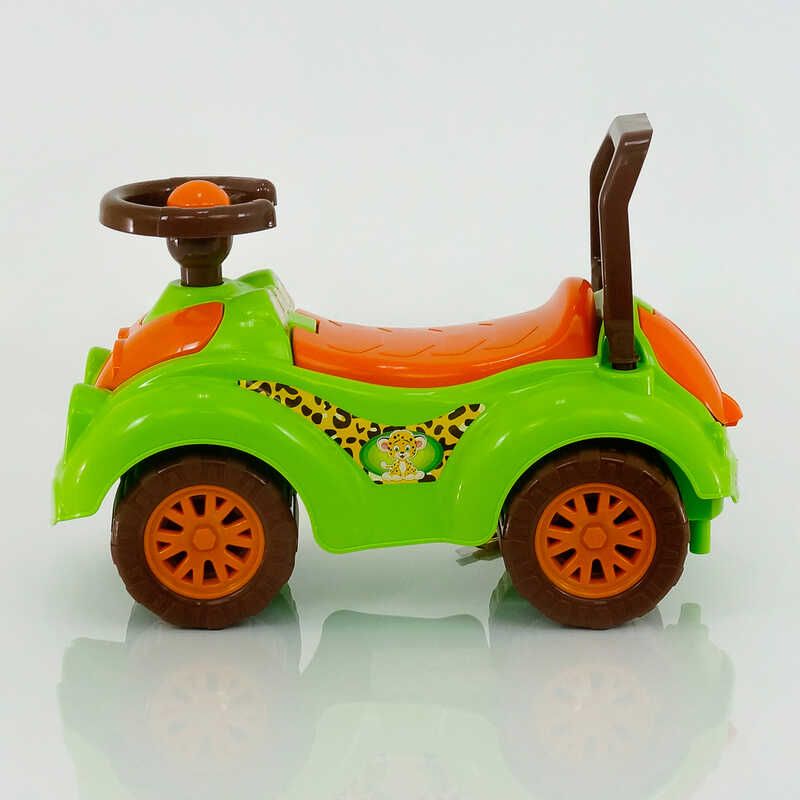 Бебі машина "Кішечка" 3268 (3) колір салатовий, /ЦІНА ЗА 1 ШТ/ "Technok Toys"